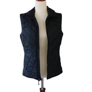 REI Quilted Vest Size Small- Black